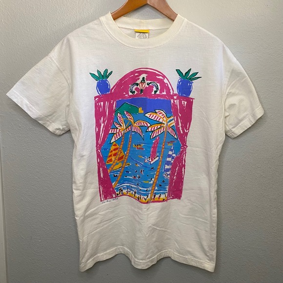 Ken Done Other - Vintage 90s Ken Done‎ Art and Design Graphic T-Shirt Made in USA Made